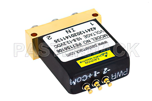 SPDT Electromechanical Relay Latching Switch, DC to 40 GHz, 5W, 12V Self Cut Off, Diodes, 2.92mm