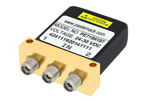 SPDT Electromechanical Relay Latching Switch, DC to 40 GHz, 5W, 28V Self Cut Off, Diodes, 2.92mm