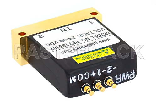 SPDT Electromechanical Relay Latching Switch, DC to 40 GHz, 5W, 28V Self Cut Off, Diodes, 2.92mm