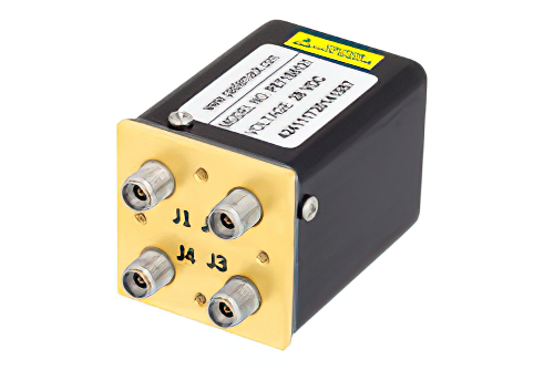 Transfer Electromechanical Relay Failsafe Switch, DC to 40 GHz, 5W, 28V Indicators, TTL, Diodes, 2.92mm