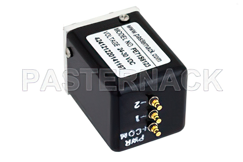 Transfer Electromechanical Relay Latching Switch, DC to 40 GHz, 5W, 28V Self Cut Off, Diodes, 2.92mm