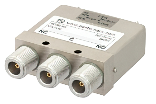 SPDT Electromechanical Relay Failsafe Switch, DC to 12.4 GHz, 160W, 28V