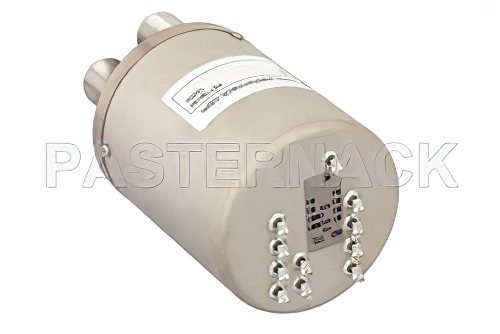 SP4T Electromechanical Relay Normally Open Switch, DC to 10 GHz, 50W, 12V Indicators, TTL, Diodes, N