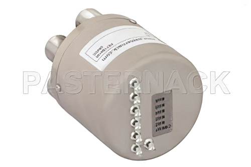 SP6T Electromechanical Relay Normally Open Switch, DC to 10 GHz, 160W, 28V, N