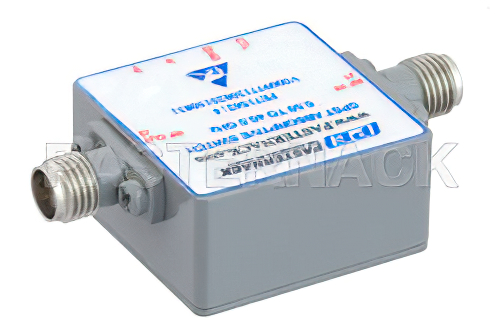 Absorptive SPST PIN Diode Switch Operating From 500 MHz to 40 GHz Up to 0.1 Watts (+20 dBm) and Field Replaceable 2.92mm
