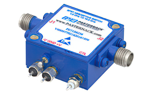 Absorptive SPST PIN Diode Switch Operating from 1 GHz to 18 GHz Up to 0.1 Watts (+20 dBm) and Field Replaceable SMA