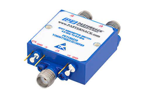 Absorptive SPDT PIN Diode Switch Operating From 4 GHz to 8 GHz Up to 0.1 Watts (+20 dBm) and Field Replaceable SMA