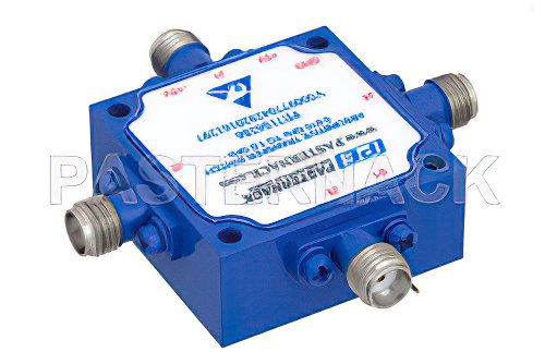 Absorptive Transfer PIN Diode Switch Operating From 10 MHz to 1,000 MHz Up to 2 Watts (+33 dBm) and Field Replaceable SMA