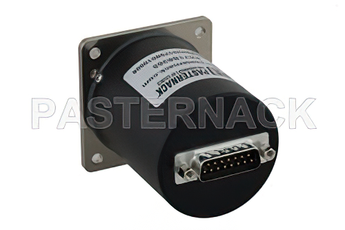 SP4T Electromechanical Relay Latching Switch, Terminated, DC to 18 GHz, up to 90W, 28V, SMA