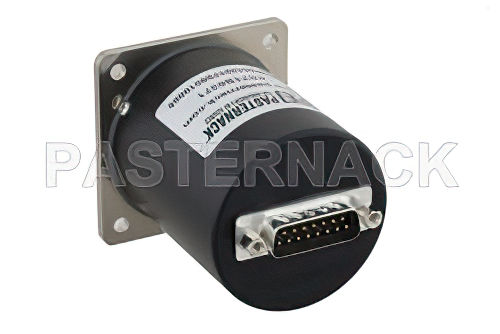 SP4T Electromechanical Relay Normally Open Switch, Terminated, DC to 26.5 GHz, up to 90W, 28V, SMA