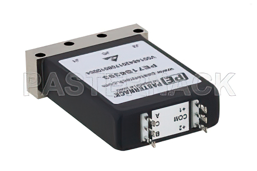 SPDT Electromechanical Relay Latching Switch, DC to 18 GHz, up to 90W, 28V, Self Cut Off, Indicators, SMA