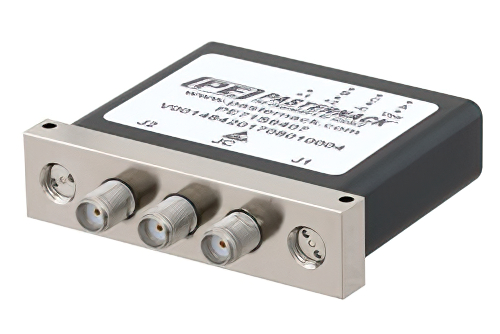 SPDT Electromechanical Relay Latching Switch, Terminated, DC to 18 GHz, up to 90W, 28V, Indicators, TTL, SMA