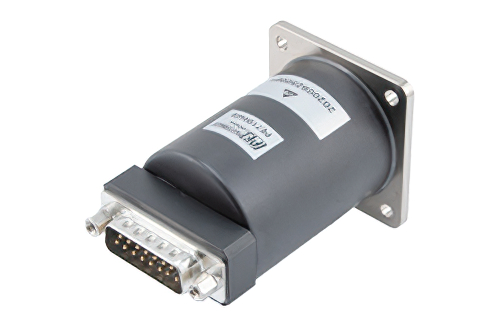 SP6T Normaly Open DC to 26.5 GHz Electro-Mechanical Relay Switch, TTL, Up To 90W, 12V, 2M Lifecycles, Suppression Diodes, Indicators, SMA