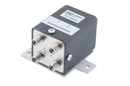Transfer Failsafe DC to 40 GHz Electro-Mechanical Relay Switch, Up To 10W, 12V, 2M Lifecycles, 2.92mm