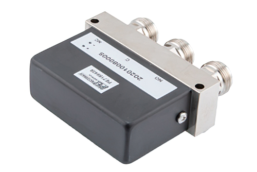 SPDT Failsafe DC to 12 GHz Electro-Mechanical Relay Switch, 600W, 28V, 2M Lifecycles, N