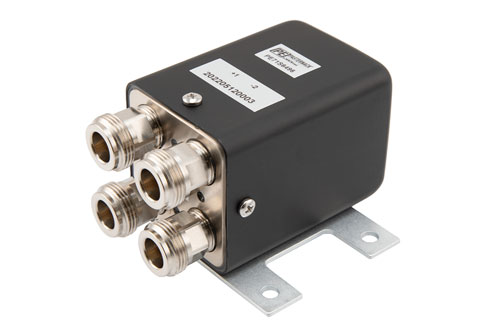 Transfer Electromechanical Relay Failsafe Switch, DC to 12.4 GHz, 160W, 28V, N