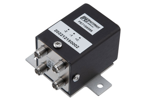 Transfer Electromechanical Relay Latching Swtich, +COM, DC to 26.5 GHz, 90W, 28VDC, SMA