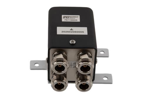 Transfer Electromechanical Relay Failsafe Switch, DC  to 18 GHz, 28V, TTL, Diodes, N, 1M Lifecycles