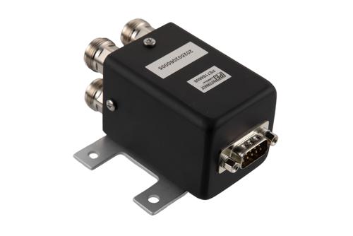 Transfer Electromechanical Relay Latching Switch, DC  to 18 GHz, 12V, N, 1M Lifecycles