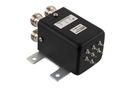 Transfer Electromechanical Relay Latching Switch, DC  to 18 GHz, 12V, Self Cut off, TTL, Indicators, Diodes, N, 1M Lifecycles