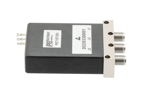 SPDT, Electromechanical Relay Latching Switch, DC to 43 GHz, 28VDC, 5W, Diodes, Self Cut-Off, Solder Terminals, 2.92mm