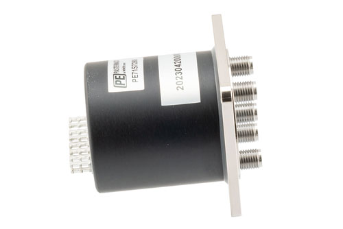 SP4T, Electromechanical Relay Normally Open Switch, DC to 43 GHz, 12VDC, 10W, Solder Terminals, 2.92mm