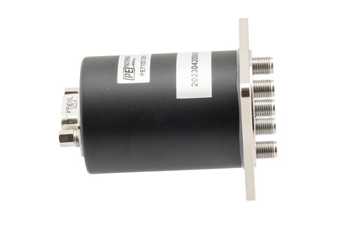 SP4T, Electromechanical Relay Normally Open Switch, DC to 43 GHz, 28VDC, 10W, D-Sub, 2.92mm