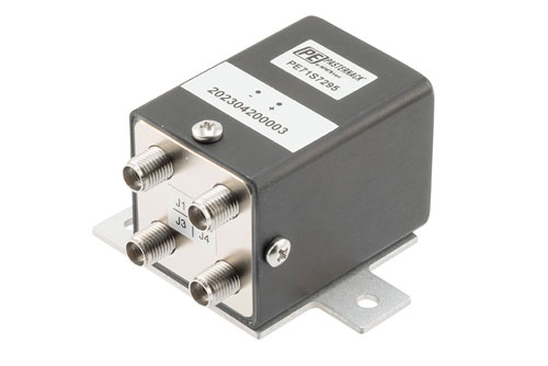 Transfer, Electromechanical Relay Failsafe Switch, DC to 43 GHz, 28VDC, 10W, Solder Terminals, 2.92mm
