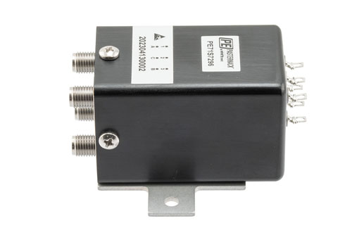 Transfer, Electromechanical Relay Failsafe Switch, DC to 43 GHz, 28VDC, 10W, Indicators, TTL, Diodes, Solder Terminals, 2.92mm