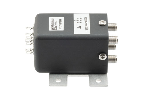 Transfer, Electromechanical Relay Latching Switch, DC to 43 GHz, 28VDC, Indicators, TTL, Diodes, Self Cut-Off, Solder Terminals, 2.92mm