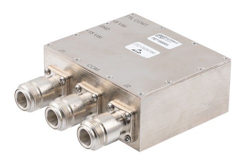 SPDT High Power PIN Diode Swtich Operating from 100 MHz to 500 MHz up to 100 Watts Average Power (+47 dBm) Hot Switching and N Type