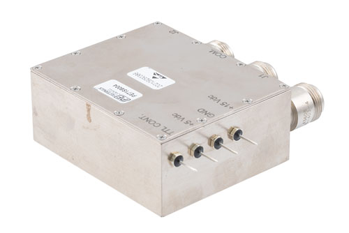 SPDT High Power PIN Diode Swtich Operating from 100 MHz to 500 MHz up to 100 Watts Average Power (+47 dBm) Hot Switching and N Type