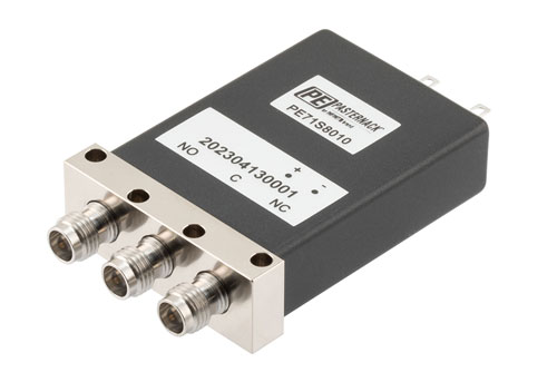 SPDT, Electromechanical Relay Failsafe Switch, DC to 53GHz, 28VDC, Solder Terminal, 2.4mm