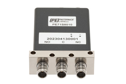 SPDT, Electromechanical Relay Failsafe Switch, DC to 53GHz, 28VDC, Solder Terminal, 2.4mm