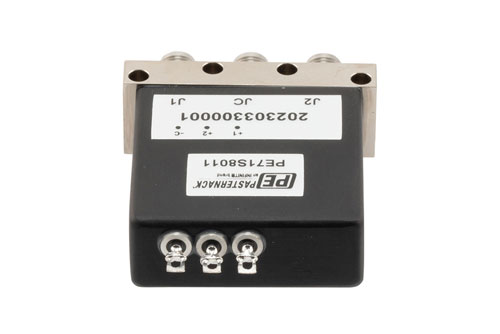 SPDT, Electromechanical Relay Latching Switch, DC to 53GHz, 28VDC, Solder Terminal, 2.4mm
