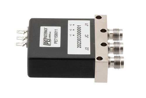 SPDT, Electromechanical Relay Latching Switch, DC to 53GHz, 28VDC, Solder Terminal, 2.4mm