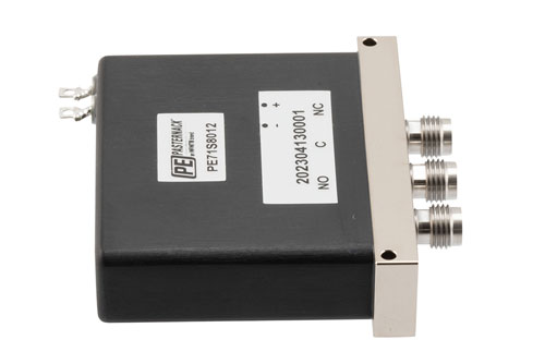 SPDT, Terminated, Electromechanical Relay Failsafe Switch, DC to 53GHz, 28VDC, Solder Terminal, 2.4mm