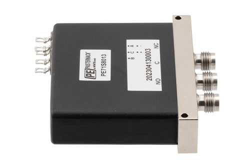 SPDT, Terminated, Electromechanical Relay Failsafe Switch, DC to 53GHz, 28VDC, Indicators, Solder Terminal, 2.4mm