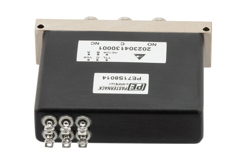 SPDT, Terminated, Electromechanical Relay Failsafe Switch, DC to 53GHz, 28VDC, Indicators, TTL, Diodes, Solder Terminal, 2.4mm
