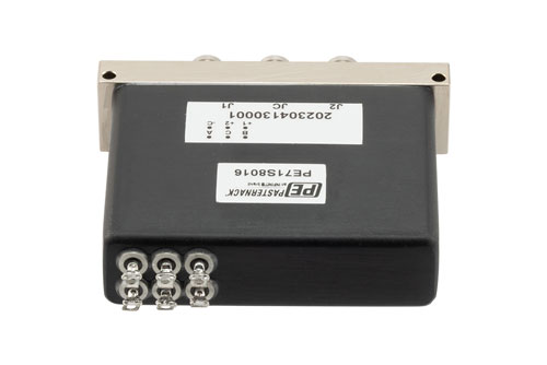 SPDT, Terminated, Electromechanical Relay Latching Switch, DC to 53GHz, 28VDC, Indicators, Solder Terminal, 2.4mm