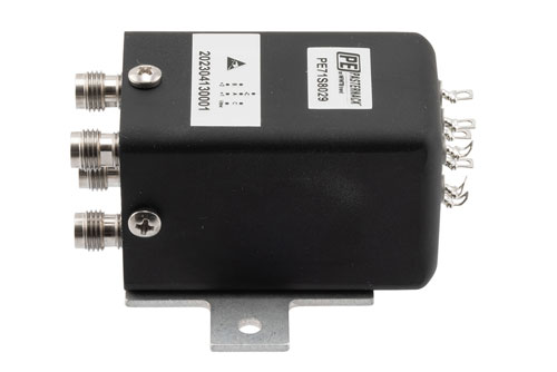 Transfer, Electromechanical Relay Latching Switch, DC to 52GHz, 28VDC, Indicators, TTL, Diodes, Solder Terminal, 2.4mm