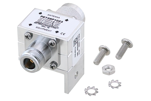 Type N M/F In/Out Coax RF Surge Protector 125MHz - 1GHz DC Block 375W 220uJ 20kA Blocking Cap and Gas Tube