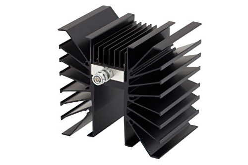 20 dB Fixed Attenuator, TNC Male To TNC Male Directional Black Aluminum Heatsink Body Rated To 300 Watts Up To 3 GHz