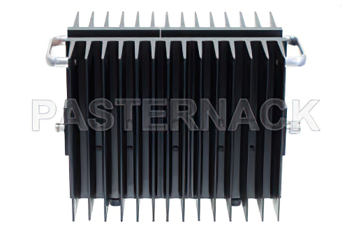 40 dB Fixed Attenuator, N Male to N Female Directional Black Aluminum Heatsink Body Rated to 1000 Watts Up to 2.5 GHz