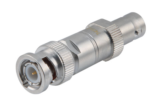 15dB 50ohm fixed attenuator BNC plug to BNC jack 4GHz rated 2 watt