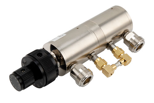 0 to 70 dB Rotary Step Attenuator, N-type Female to N-type Female With 1 dB Step Rated to 2 Watts Up to 6 GHz