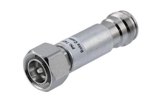 1 dB Fixed Attenuator, 4.3-10 Male to 4.3-10 Female Rated to 2 Watts Up to 6 GHz