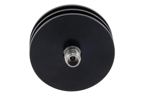 6 dB Fixed Attenuator, 2.4mm Male to 2.4mm Female Aluminum Body Rated to 5 Watts Up to 50 GHz