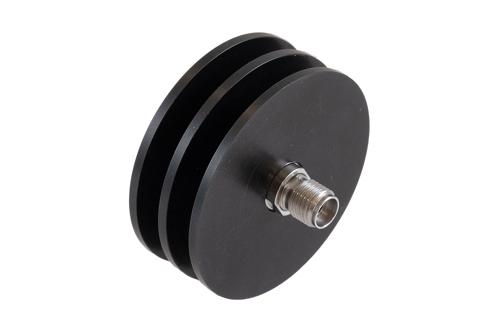 3 dB Fixed Attenuator, 2.92mm Male to 2.92mm Female Black Anodized Aluminum Body Rated to 5 Watts Up to 40 GHz