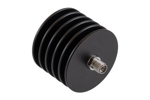 40 dB Fixed Attenuator, 2.92mm Male to 2.92mm Female Black Anodized Aluminum Body Rated to 5 Watts Up to 40 GHz
